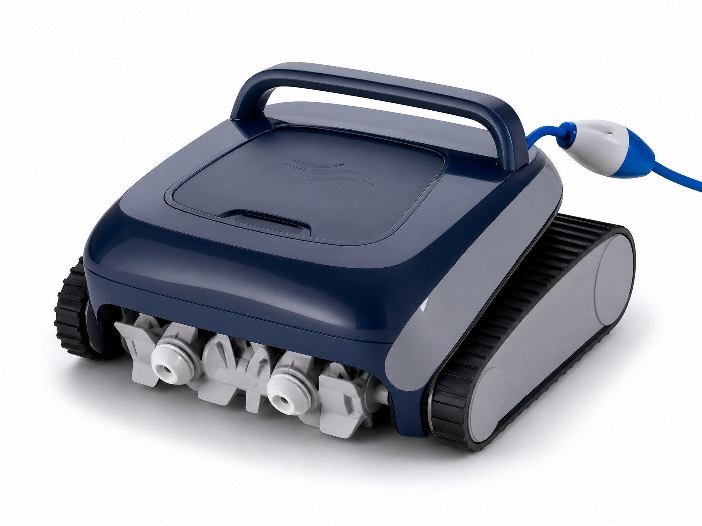 Dolphin Active X5 opinioni — pulitore elettrico Maytronics, vista di tre quarti
