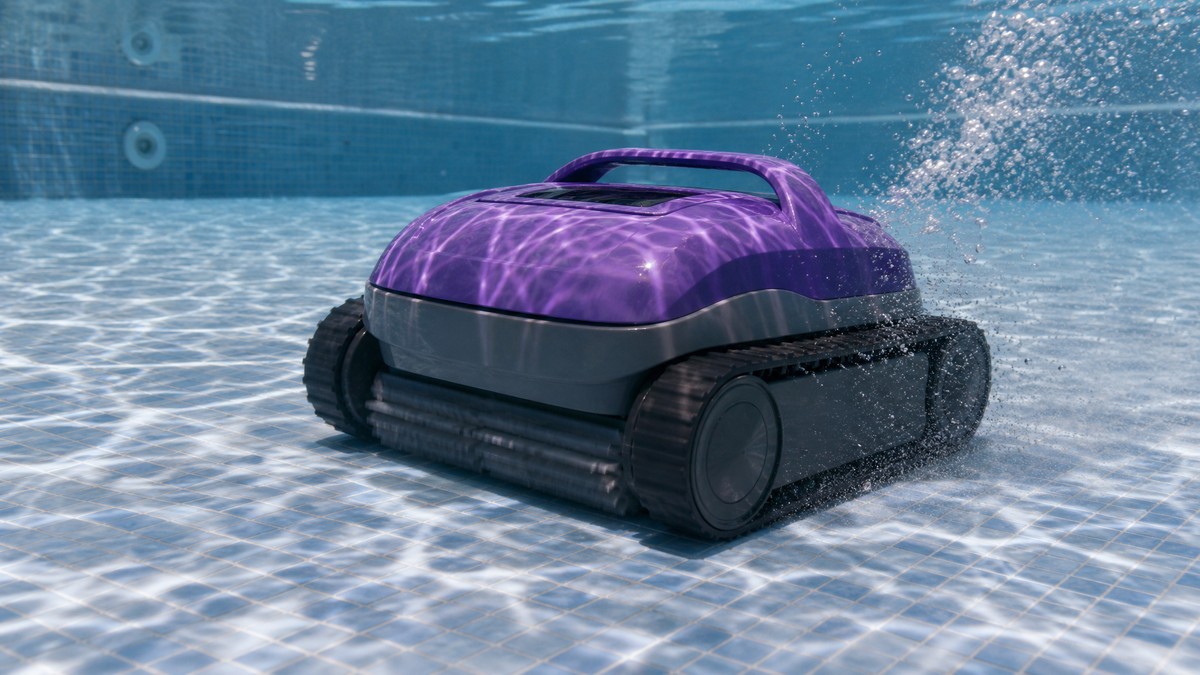 Dolphin Niya Sonar 30 opinioni — mentre pulisce il fondo di una piscina interrata